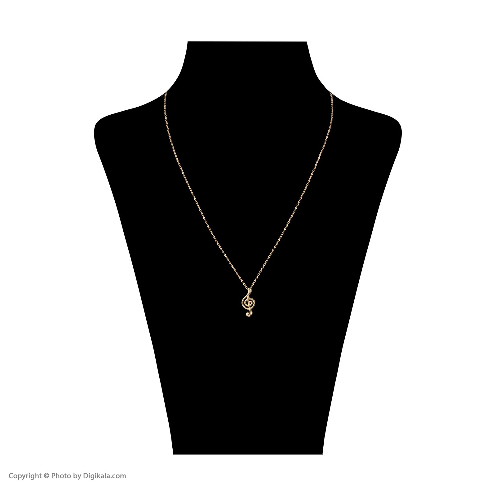 گردنبند طلا 18 عیار زنانه مایا ماهک مدل MM1747 -  - 2