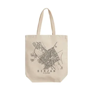 ساک خرید ترمه طراحان ایده مدل نقشه شهر سیرجان کد map0520 - L