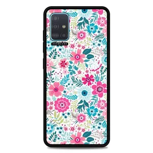 AKAM AMC-WSGA51-FLOWERS2 Cover For Samsung Galaxy A51