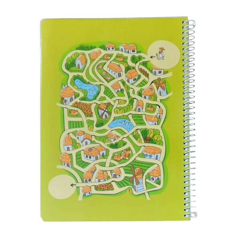  دفتر مشق 60 برگ پاپکو مدل PN-7176 کد DR546