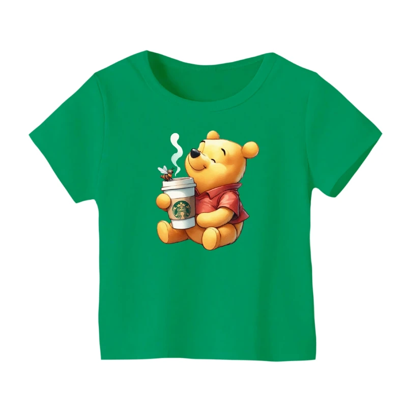 تی شرت آستین کوتاه بچگانه مدل پو کد ۳۴