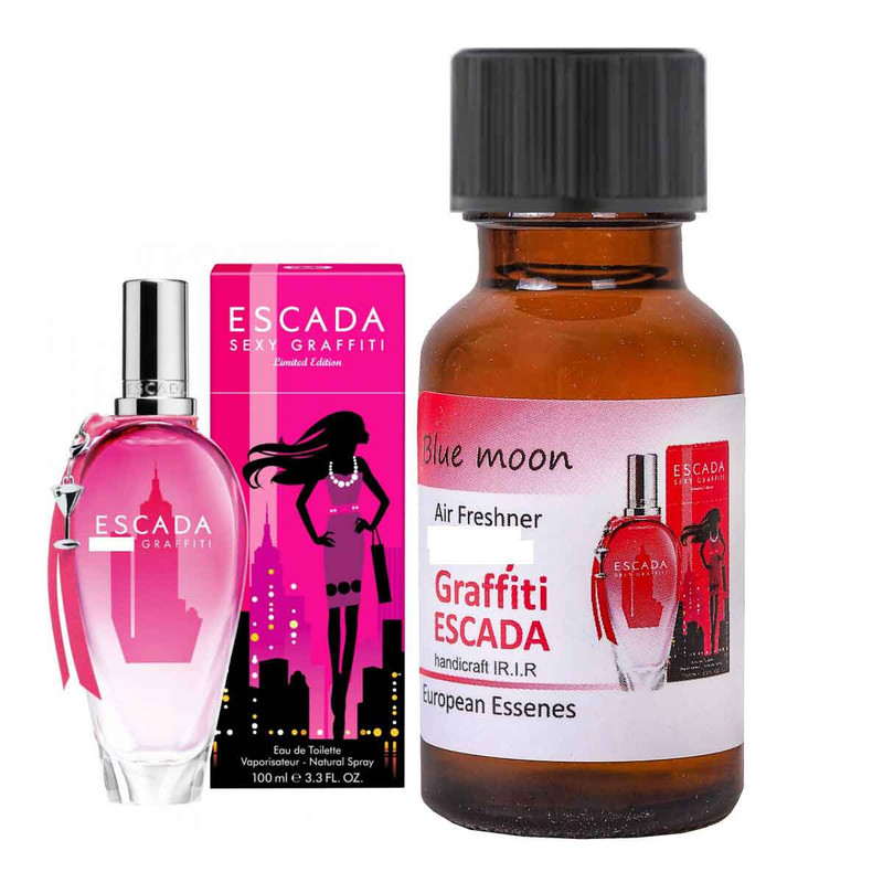اسانس خوشبوکننده هوا مدل عطر گرافیتی اسکادا حجم 17 میلی لیتر
