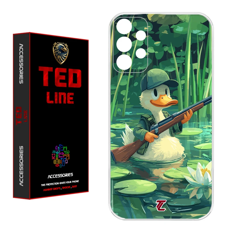کاور تد لاین طرح اردک کد 1123 مناسب برای گوشی موبایل سامسونگ Galaxy A73