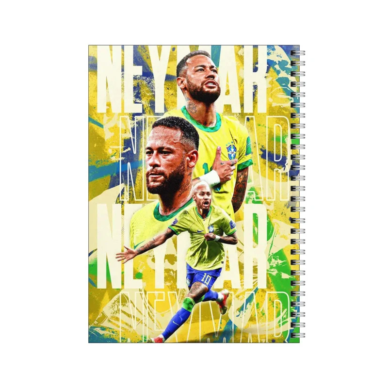 دفتر مشق 50 برگ بامبیلیپ طرح فوتبالیست نیمار کد 5468022