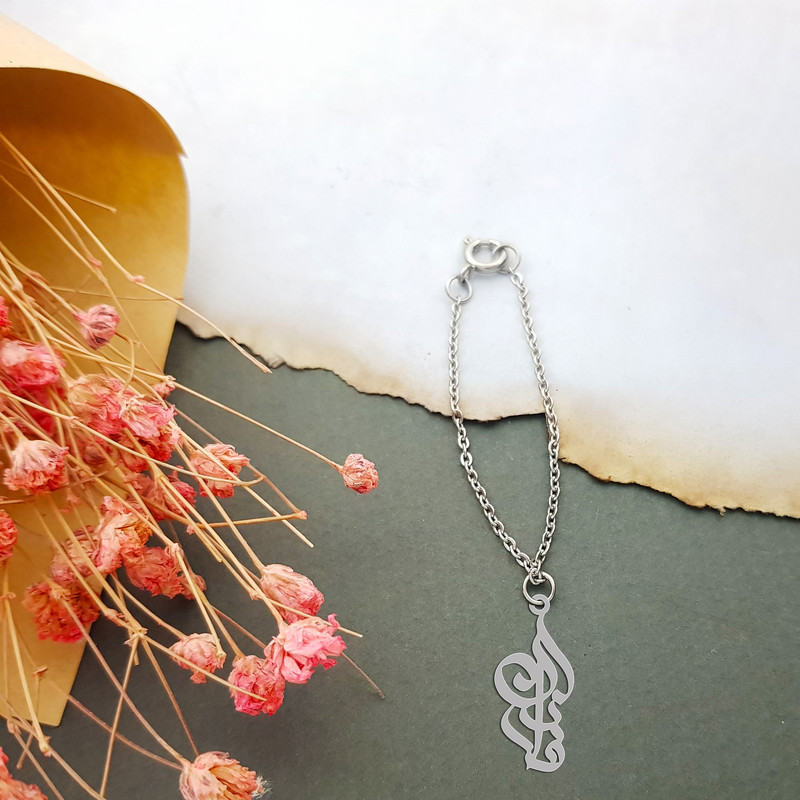 آویز ساعت نقره زنانه ترمه ۱ مدل فرانک کد ma 430