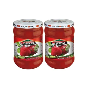 مربا توت فرنگی محبوب - 280 گرم  بسته دو عددی 