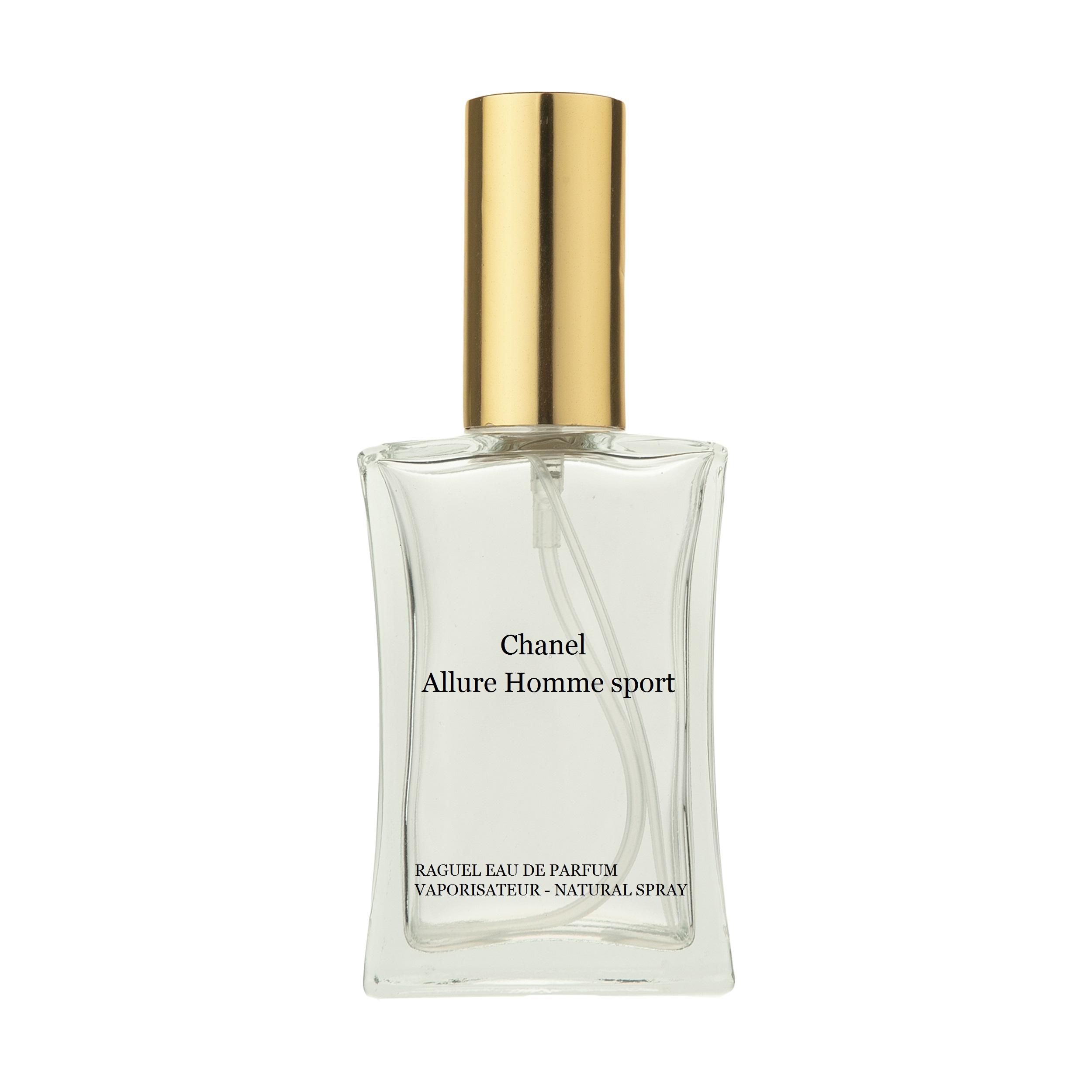 ادو پرفیوم مردانه راگوئل مدل Chanel Allure Homme sport حجم 50 میلی لیتر