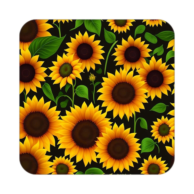 زیر لیوانی کاکتی طرح گل مدل mp18322