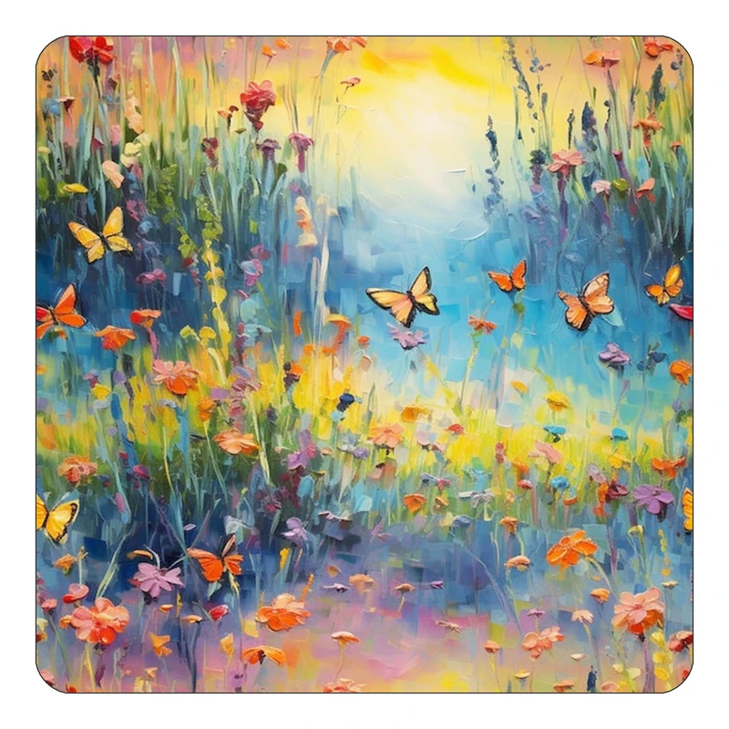 مگنت کاکتی طرح نقاشی رنگ روغن مدل mp71346