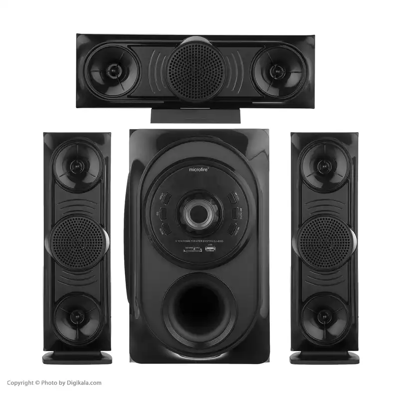 اسپیکر بلوتوثی میکروفایر مدل Metasound DJ-6350