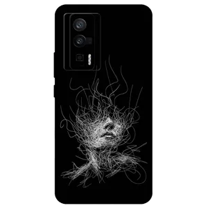 Megafone Face Sketch 7423 Cover For Xiaomi Poco F5 Pro