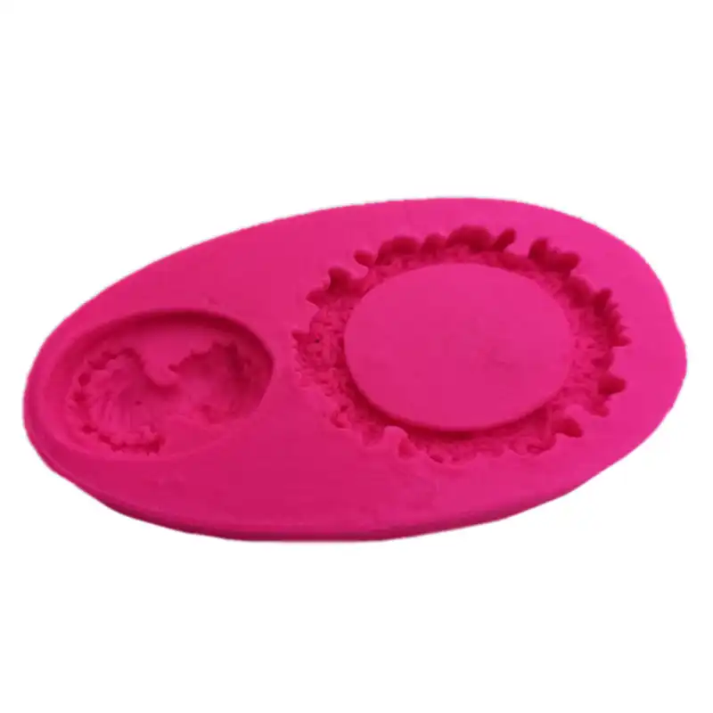 ابزار تزیین فوندانت مدل مولد طرح مالد قاب و پرنسس