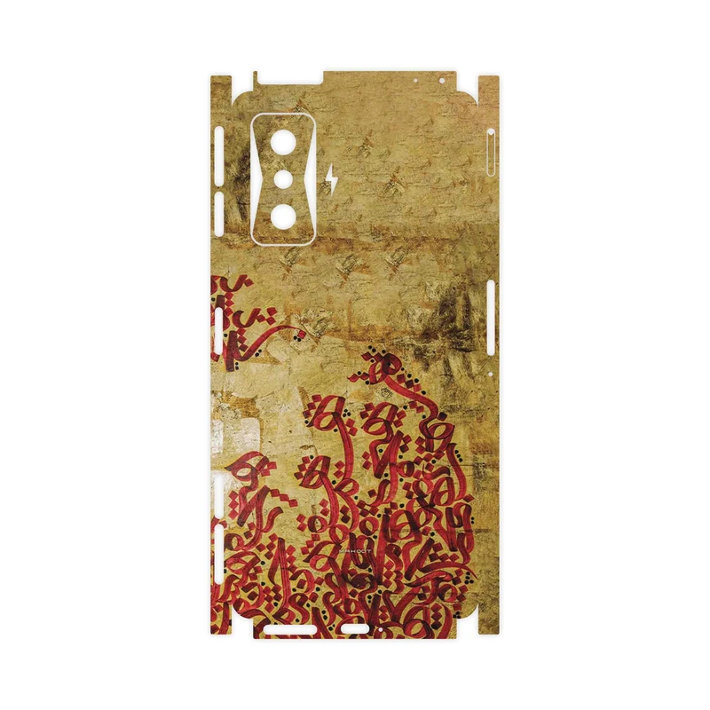 برچسب پوششی ماهوت مدل Nastaliq_5-FullSkin مناسب برای گوشی موبایل شیائومی Redmi K50 Gaming