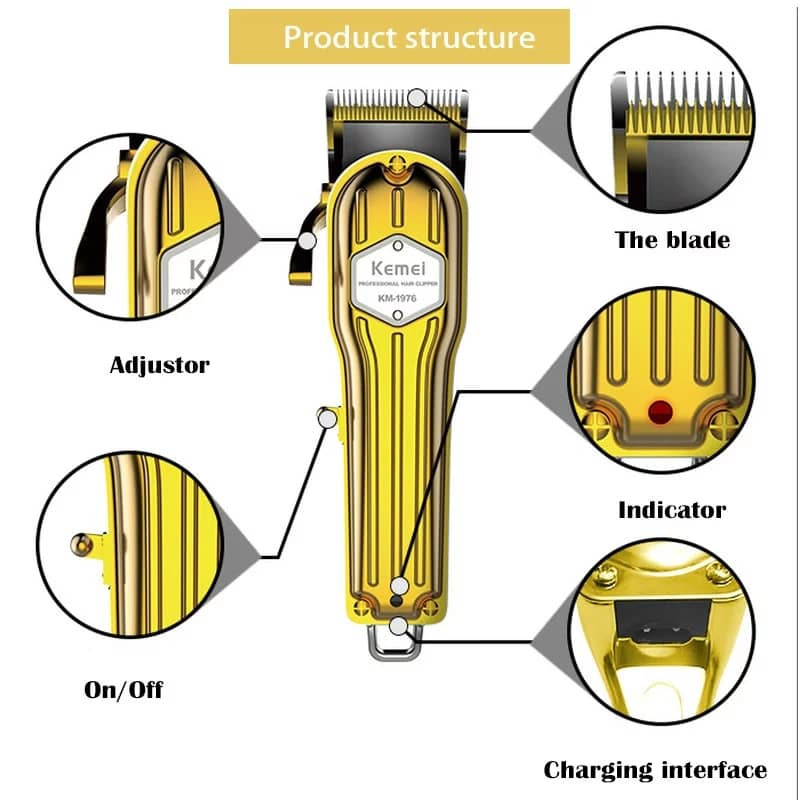 ماشین اصلاح موی سر و صورت کیمی مدل KM-1976