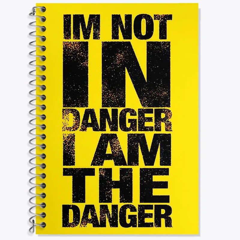 دفتر لغت 50 برگ خندالو مدل سریال بریکینگ بد Breaking Bad کد 3162