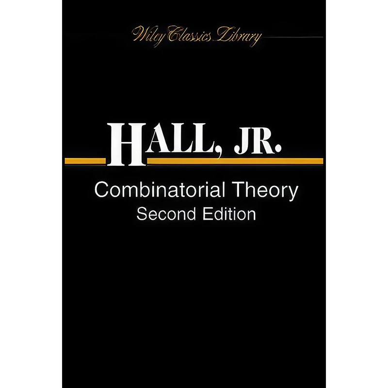 کتاب Combinatorial Theory اثر Marshall Hall انتشارات Wiley-Interscience