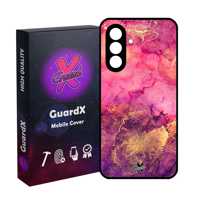 کاور گارد ایکس طرح ماربل مدل 10283 مناسب برای گوشی موبایل سامسونگ Galaxy S24 FE