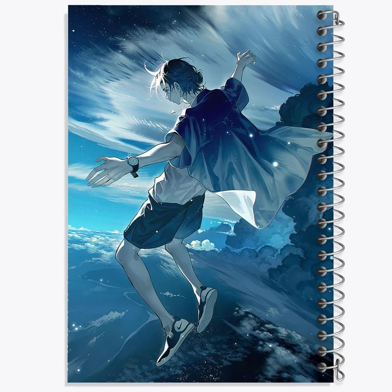 دفتر نقاشی 50 برگ خندالو مدل شینپی انیمه سامرتایم رندرینگ کد 24233