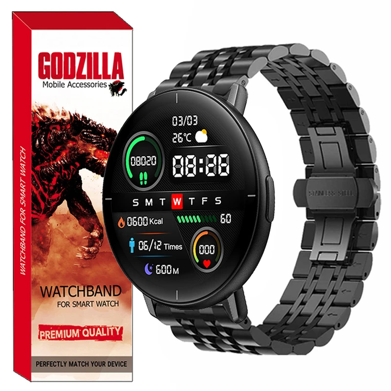 بند گودزیلا مدل 7BID مناسب برای ساعت هوشمند میبرو Lite / Color / Air