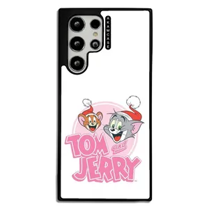 AKAM AMC-WSGS22U-TOM & JERRY11 Cover For Samsung Galaxy S22 Ultra