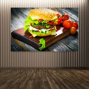 استیکر طرح فست فود مدل همبرگر کد BK1182