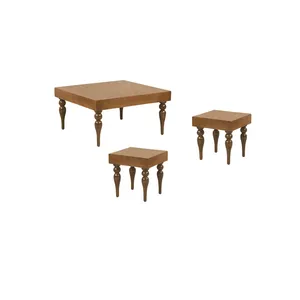 میز پذیرایی مدل L6090 مجموعه 3 عددی