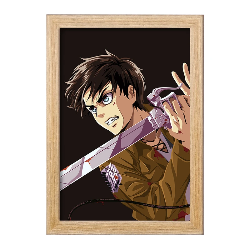 تابلو خندالو مدل ارن یگر انیمه اتک آن تایتان Attack on Titan  کد 10968