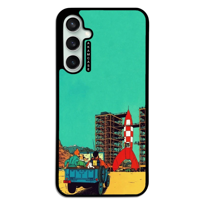 کاور آکام مدل AMC-WSGS23FE-TINTIN-17 مناسب برای گوشی موبایل سامسونگ Galaxy S23 FE