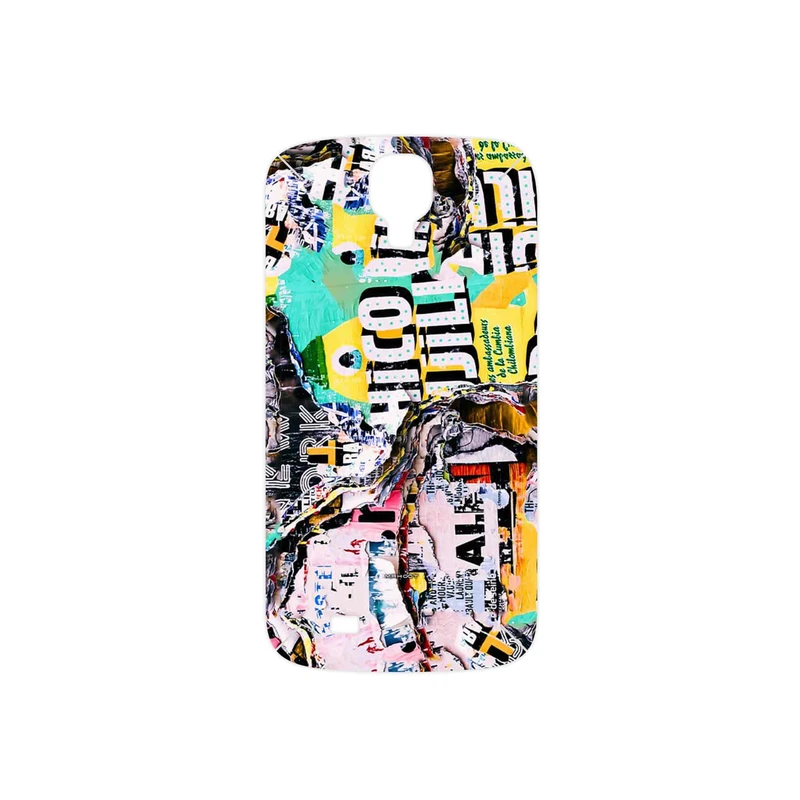 برچسب پوششی ماهوت مدل Collage of Teared Paper مناسب برای گوشی موبایل سامسونگ Galaxy S4