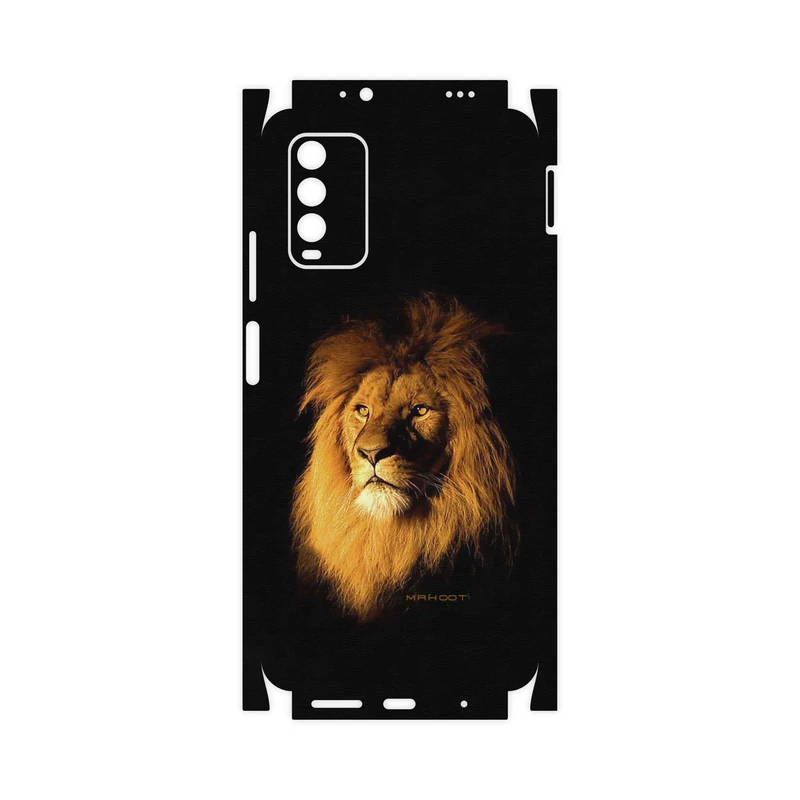برچسب پوششی ماهوت مدل Lion-FullSkin مناسب برای گوشی موبایل شیائومی Redmi Note 9 4G