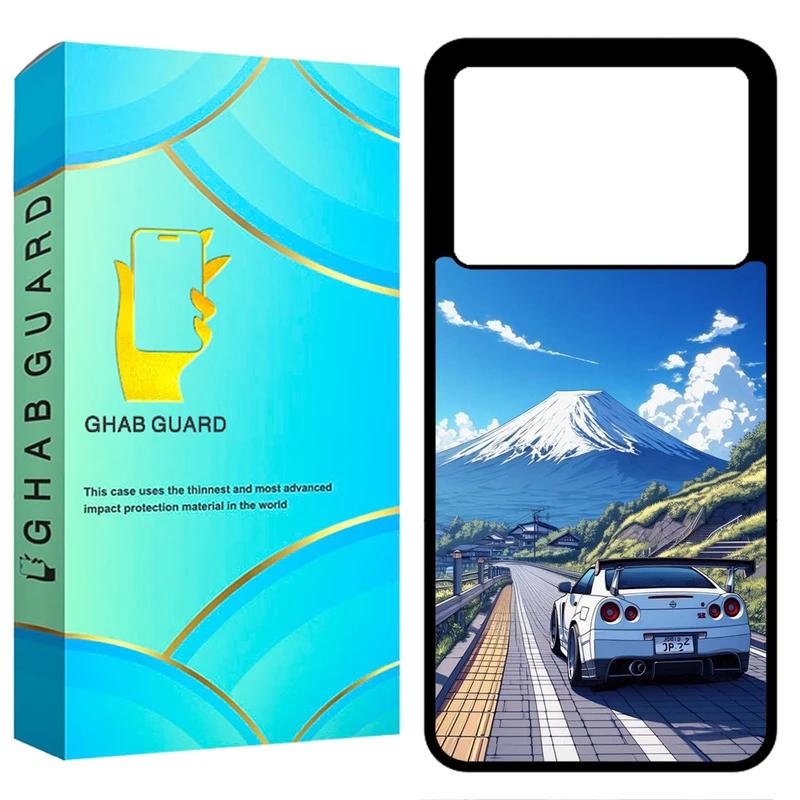 کاور قاب گارد طرح ماشین مدل GCHPK60 مناسب برای گوشی موبایل شیائومی Poco X6 Pro 5G / Redmi K70E