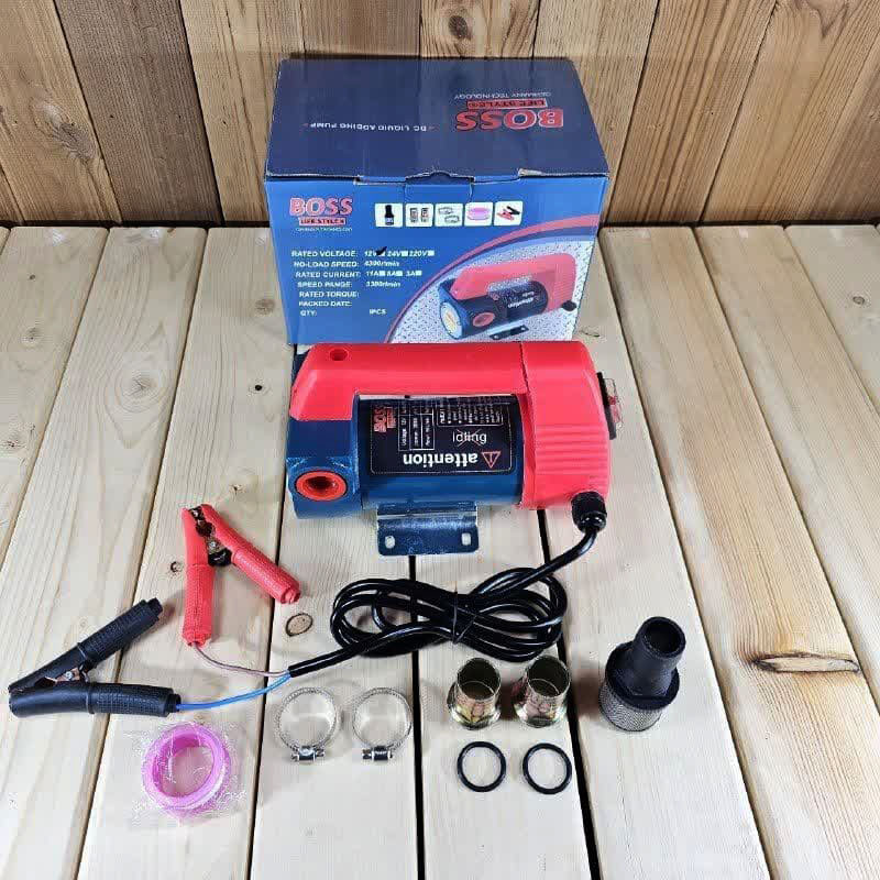 پمپ گازوئیل کش 12 ولت باس مدل  Bs-gs01