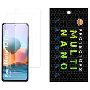 Multi Nano X-S2N Model Transparent Screen Protector Suitable For Xiaomi Redmi Note 10 Pro Max Mobile Phone Pack Of 2