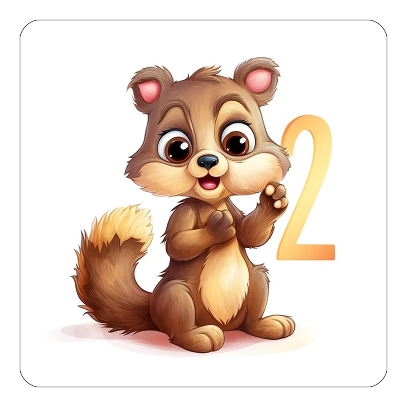 مگنت کاکتی طرح حیوانات کارتونی مدل mp27410