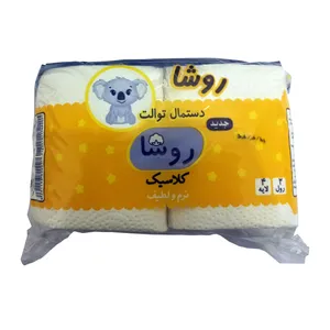 دستمال توالت روشا مدل Ro 2 بسته 2 عددی