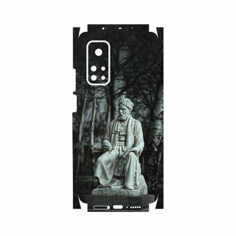 برچسب پوششی ماهوت مدل Ferdowsi-Logo-FullSkin مناسب برای گوشی موبایل شیائومی Mi 10T Pro 5G