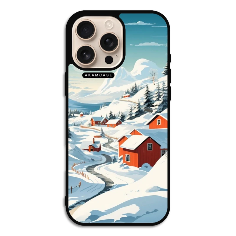 کاور آکام مدل AMC-WA16PROMAX-WINTER-17 مناسب برای گوشی موبایل اپل iPhone 16 Pro Max