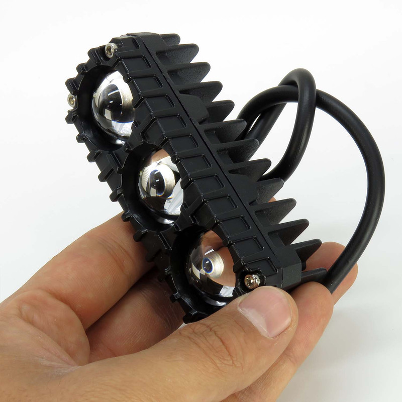 پروژکتور آفرود مدل سه لنز 80 وات کد 1798 - بسته 2 عددی