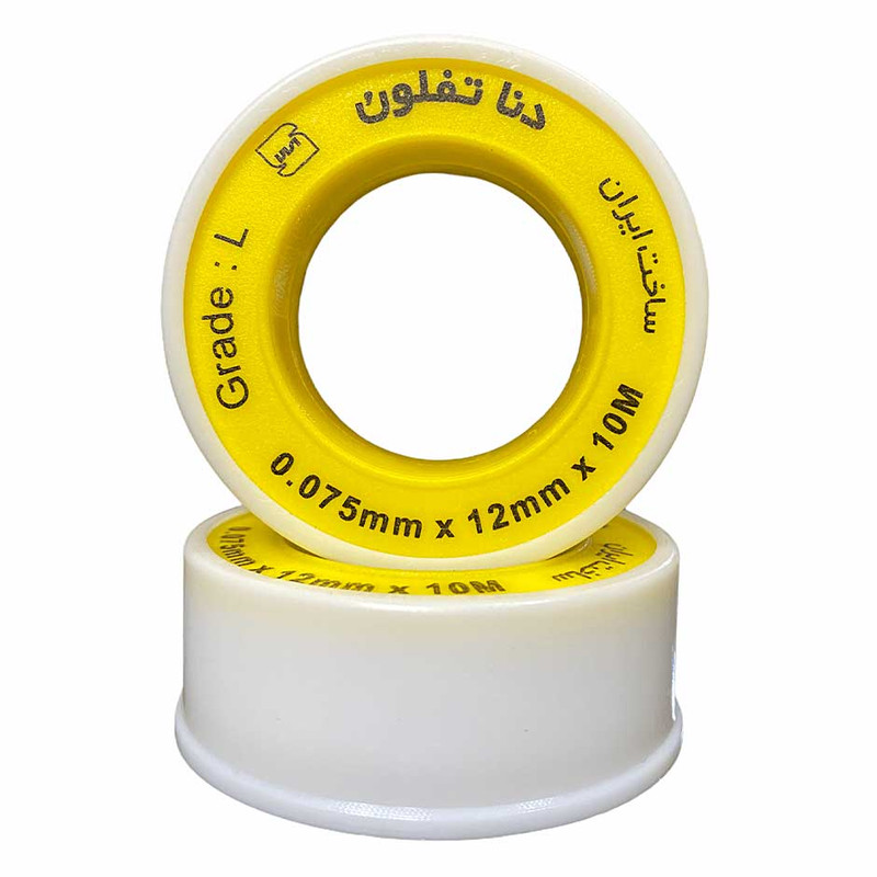 نوار تفلون دنا تفلون مدل PTFE بسته 48 عددی نوار تفلون دنا تفلون مدل PTFE بسته 48 عددی