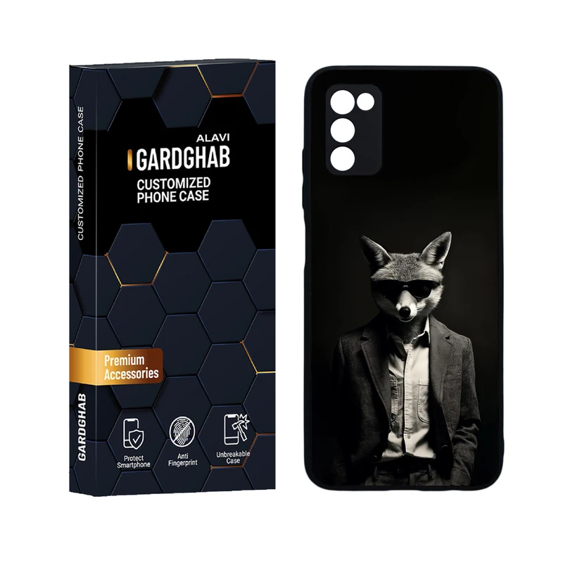 کاور گارد قاب علوی دورژله ای مدل کارتونی و انیمه مناسب برای گوشی موبایل سامسونگ Galaxy A03s