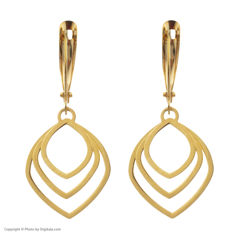 گوشواره طلا 18 عیار زنانه مایا ماهک مدل ME0982 گوشواره طلا 18 عیار زنانه مایا ماهک مدل ME0982