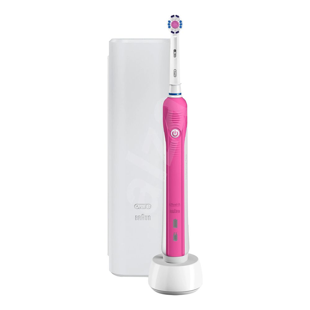 مسواک برقی اورال-بی مدل Pro 750 3D White Pink -  - 1