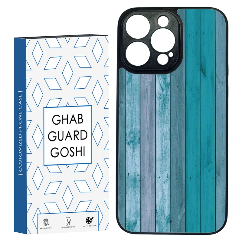 کاور قاب گارد گوشی طرح چوب آبی کد TPU-254 مناسب برای گوشی موبایل اپل Iphone 14 PRO MAX