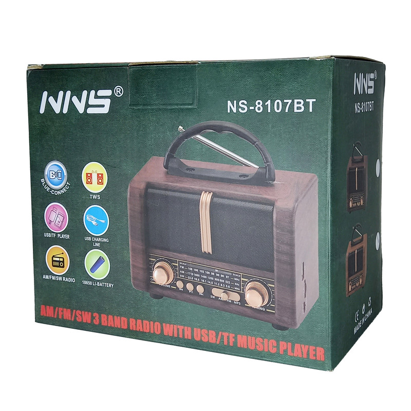 رادیو ان ان اس مدل NN-8107BT