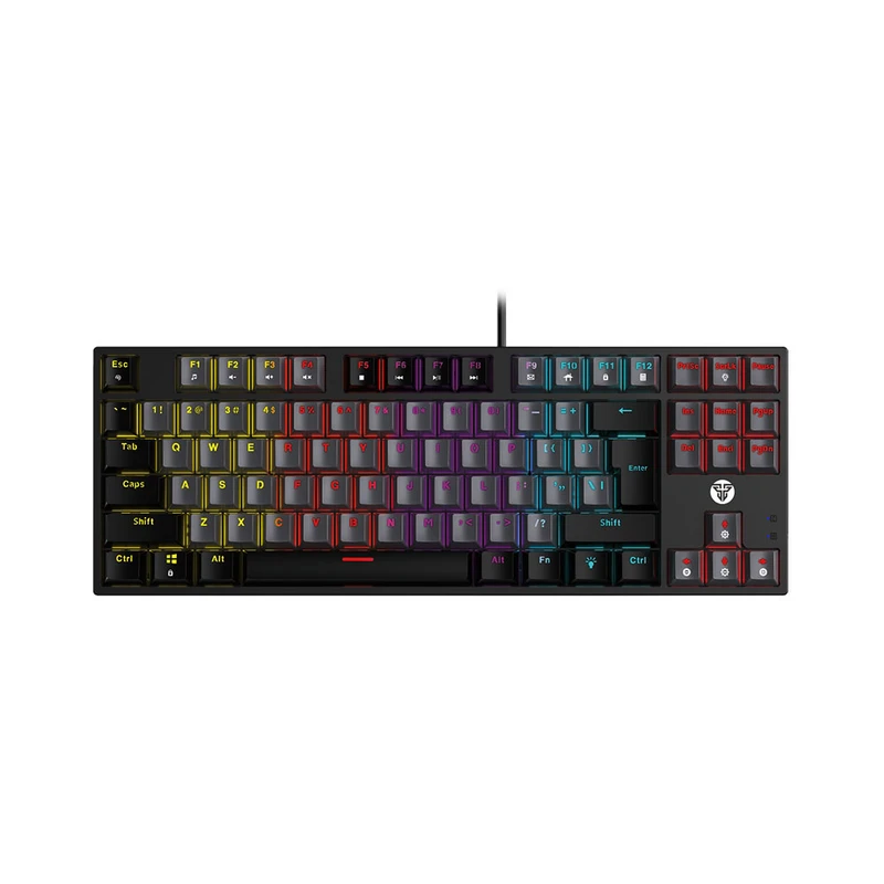 کیبورد گیمینگ فنتک مدل Atom87 MK876V2Redswitch