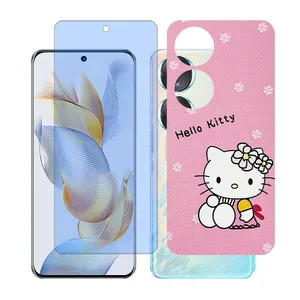 Glass together model anti blue screen protector suitable for Honor 90 mobile phone with back cover sticker
