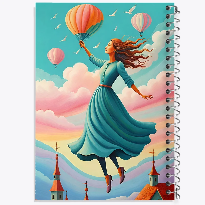 دفتر نقاشی 50 برگ خندالو طرح دخترانه کد F5138