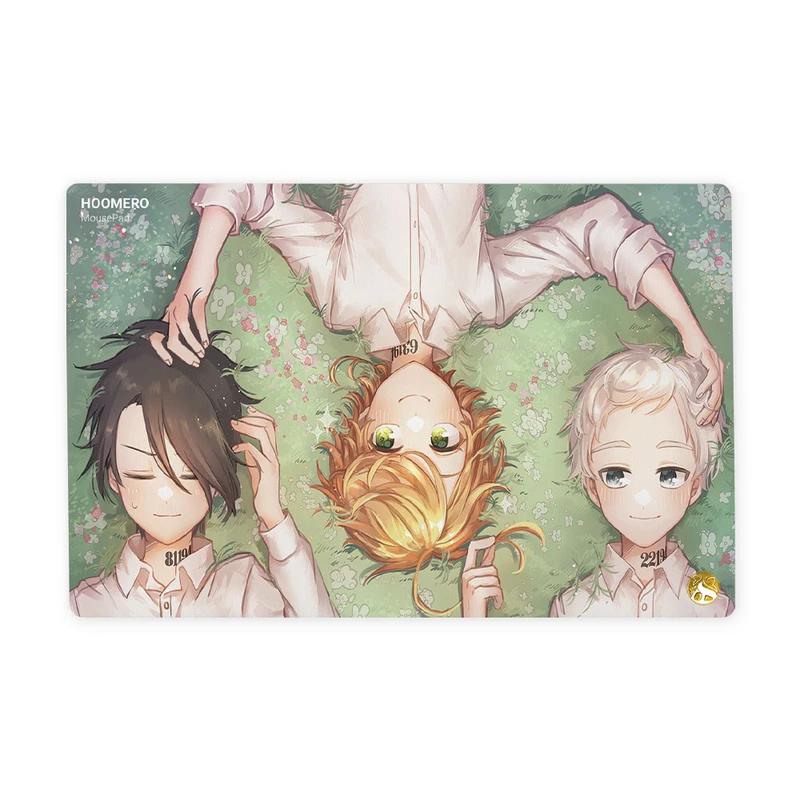 ماوس پد هومرو مدل ML349-SIZE2437 طرح انیمه The Promised Neverland