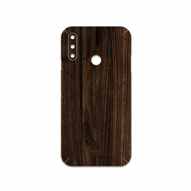 برچسب پوششی ماهوت مدل Dark Walnut Wood مناسب برای گوشی موبایل ال جی W10