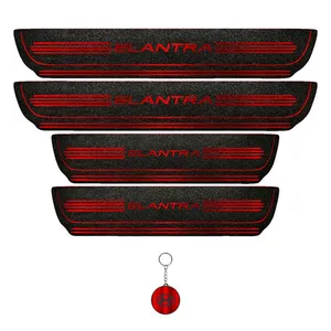 برچسب پارکابی خودرو لندمون کد LM116 MR مناسب برای النترا مجموعه 4 عددی به همراه جاکلیدی